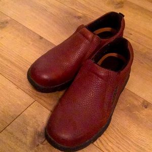 Like new Roper leather slip on shoes